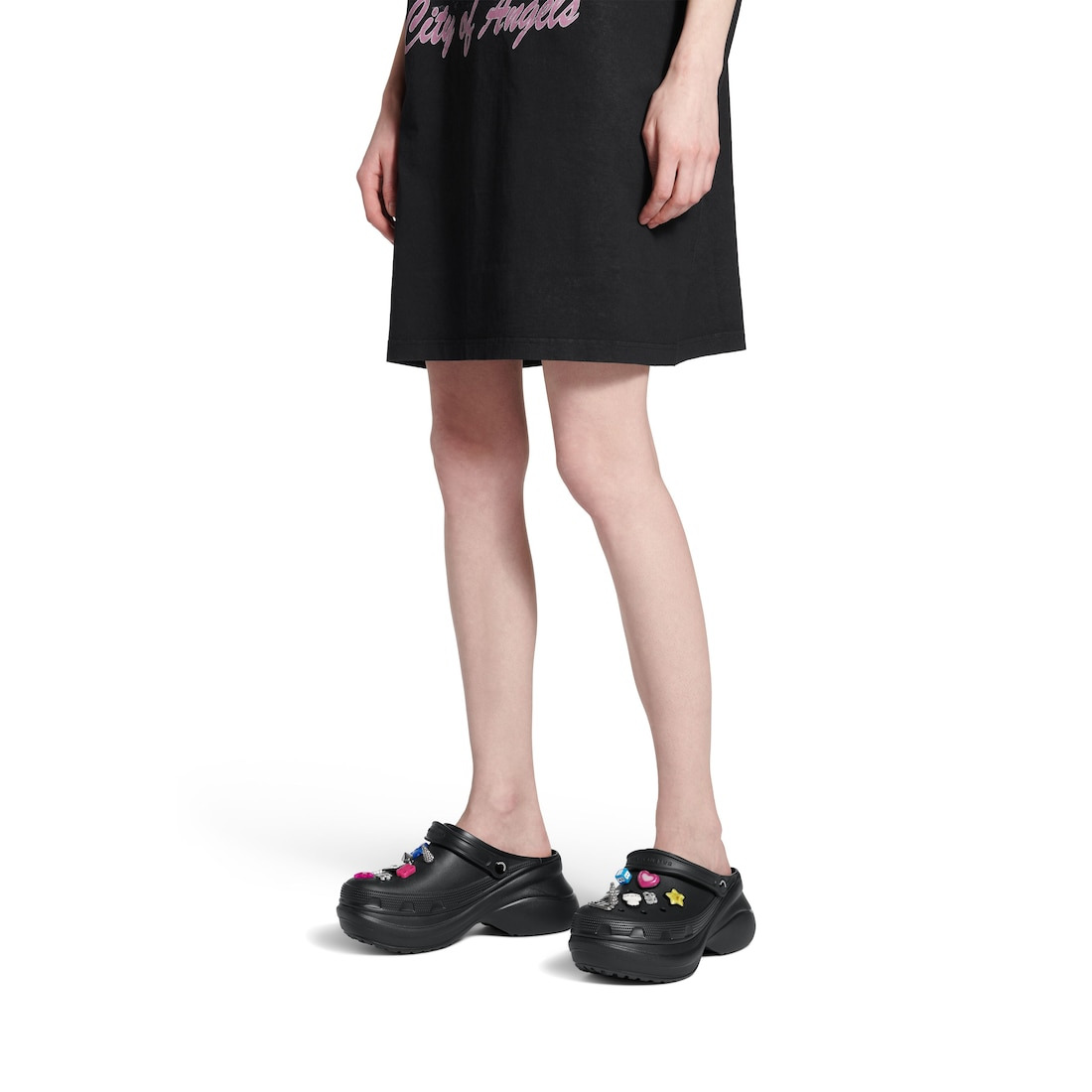 Women's Crocs™ Mule Jibbitz™ in Black - 9