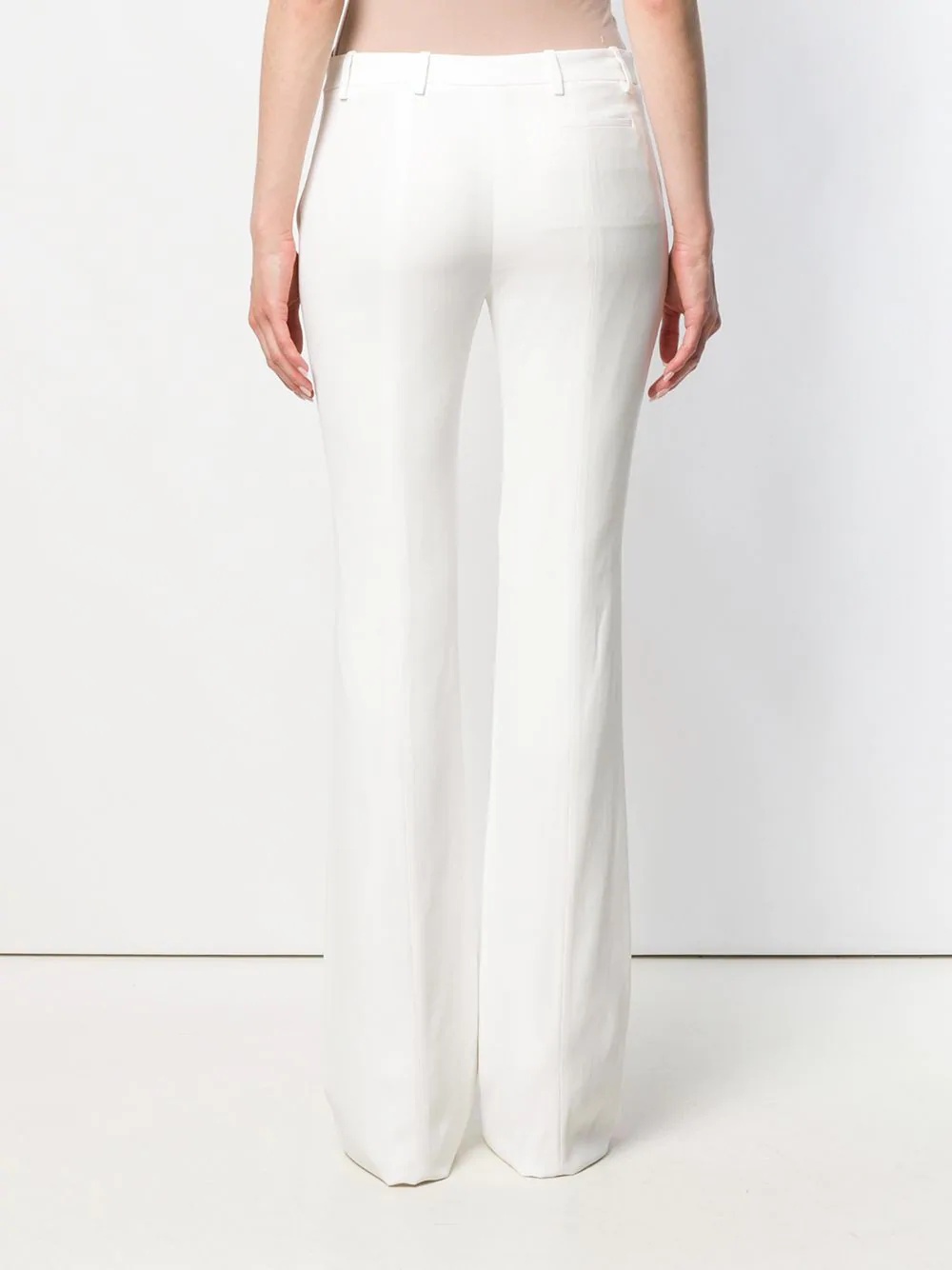 flared tailored trousers - 4