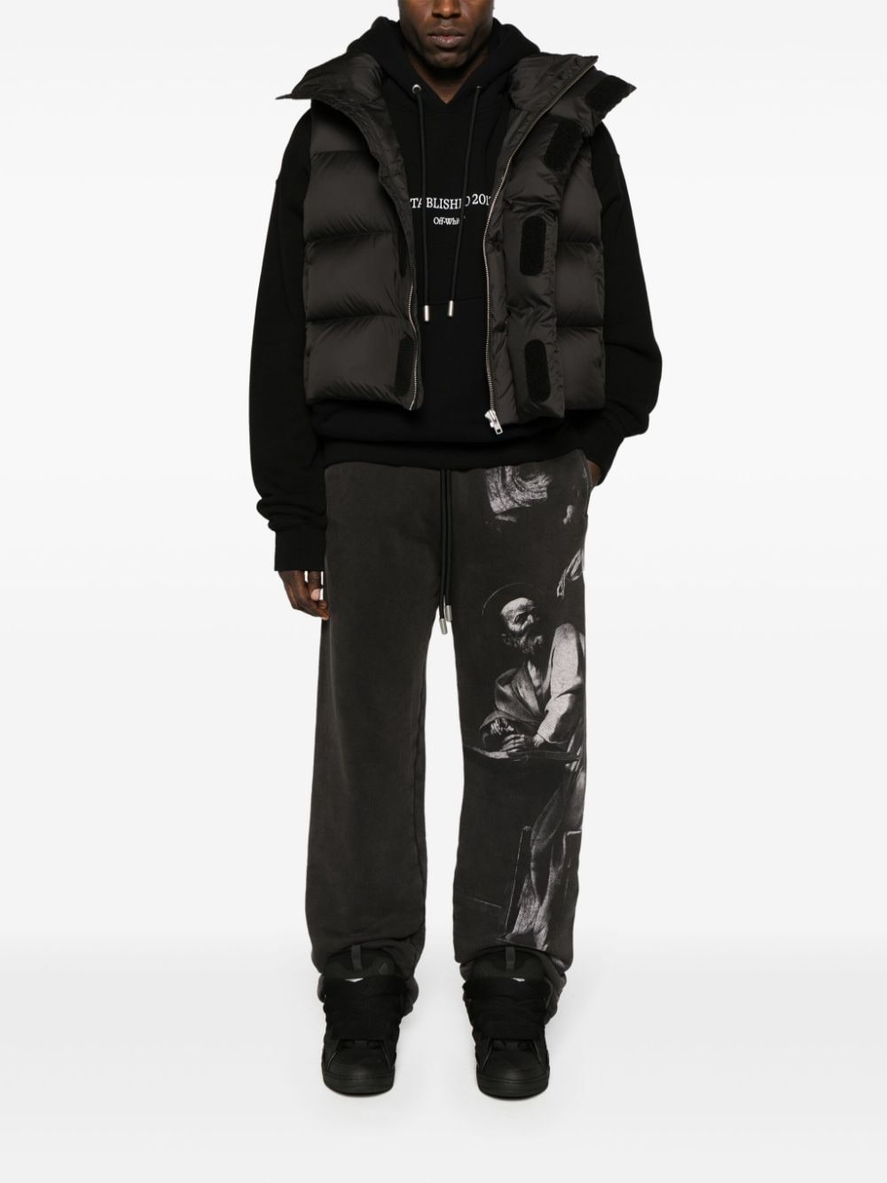 S.Matthew cotton track pants - 2