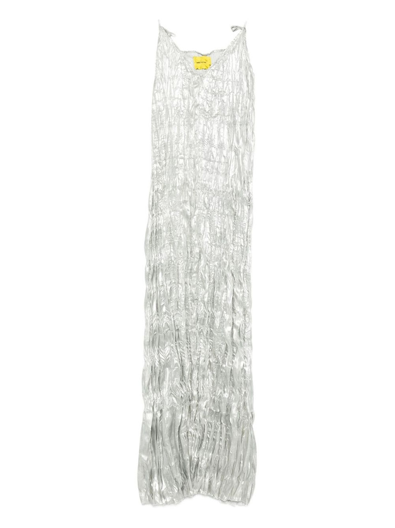 crinkled slip dress 1