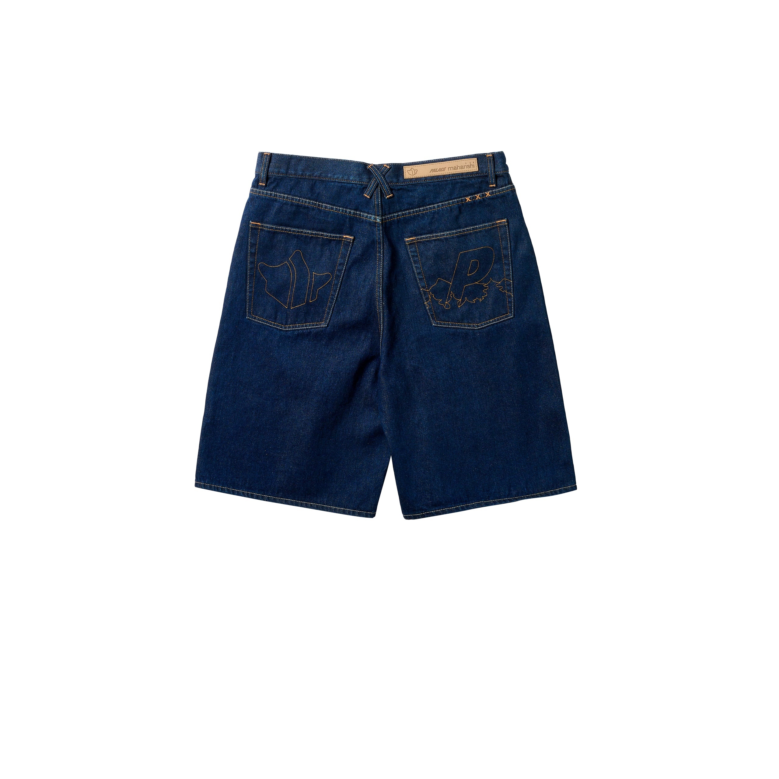 PALACE MAHARISHI BAGGY DENIM SHORT INDIGO - 2