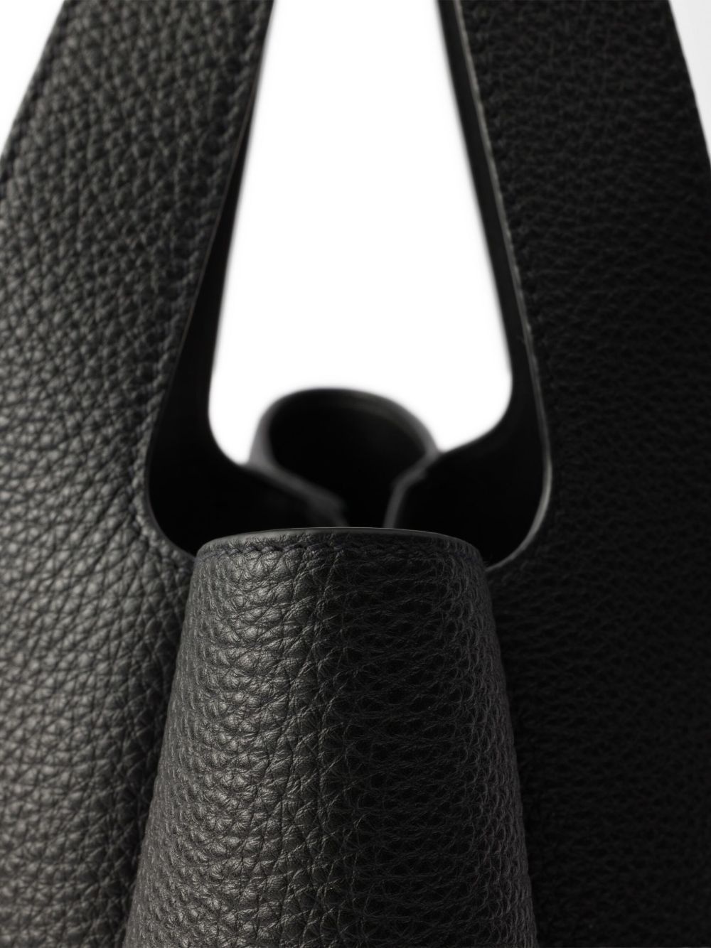 small leather tote bag - 4