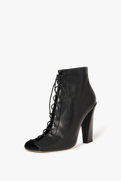 Victoria Beckham Reese Boots In Black outlook