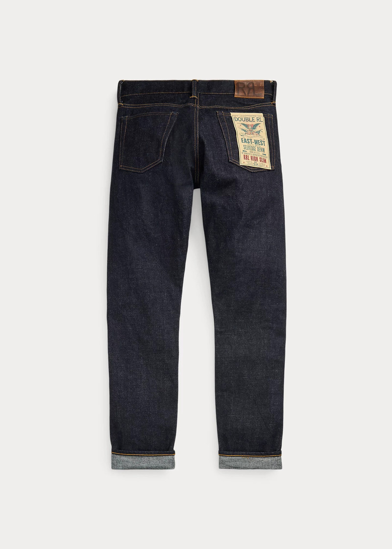 RRL by Ralph Lauren High Slim East-West Selvedge Jean outlook