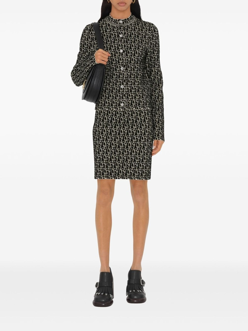 Burberry B charm cardigan outlook