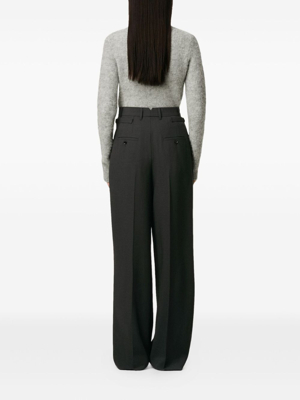 Ami Paris Women High-Waisted Trousers - 2