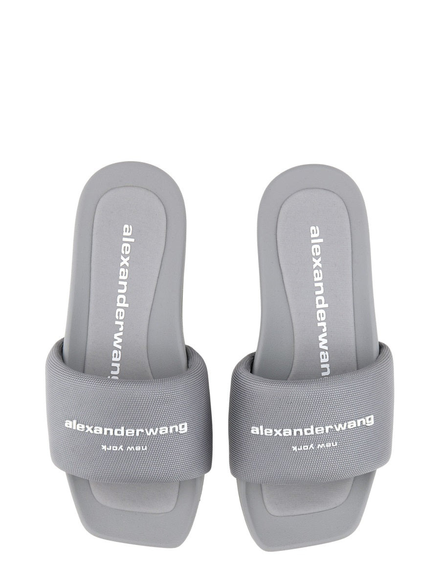 Alexander Wang Women Nylon "Aw" Sandal - 2