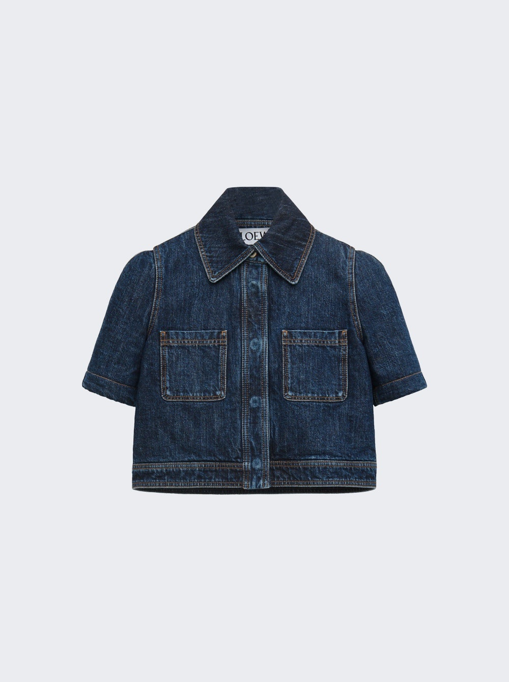 Reproportioned Denim Jacket Navy - 1