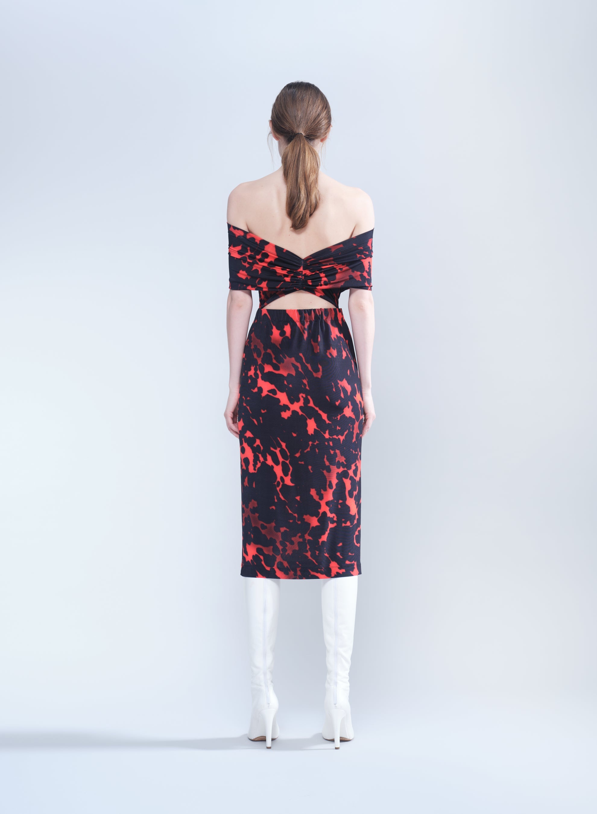 OFF-SHOULDER DRESS - 4