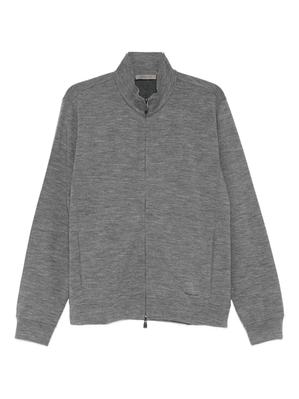 zip-up cardigan - 1