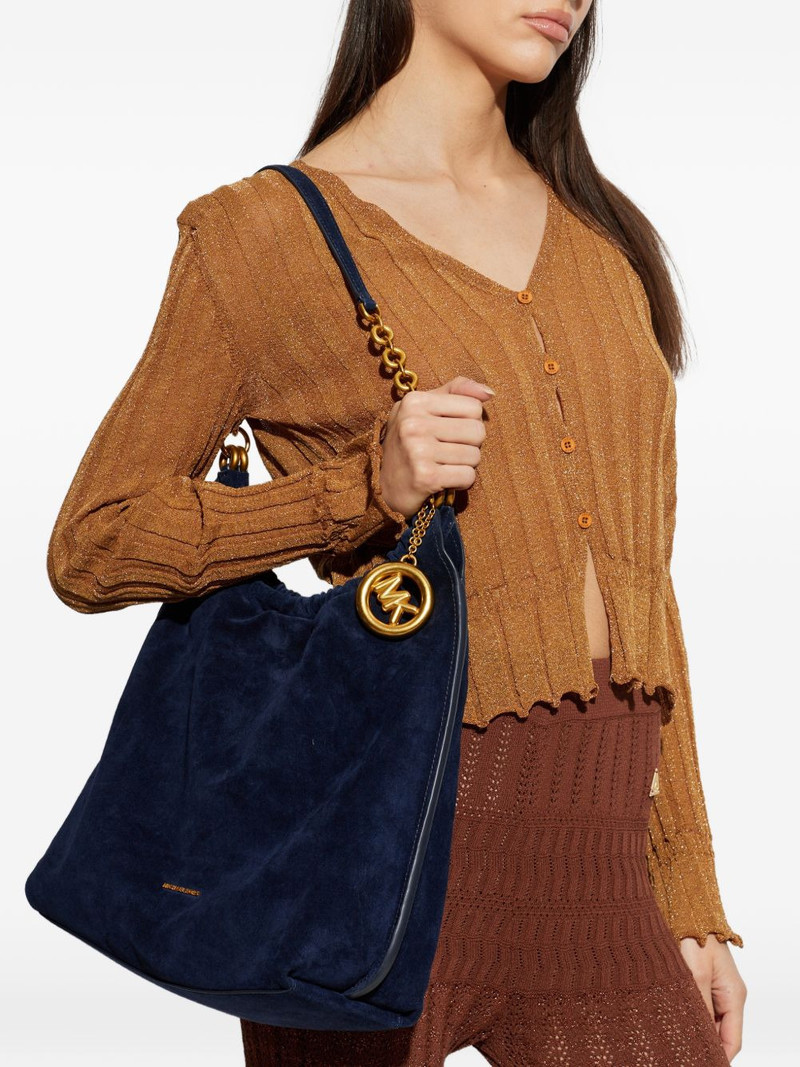 MICHAEL KORS Indie logo-charm tote bag outlook