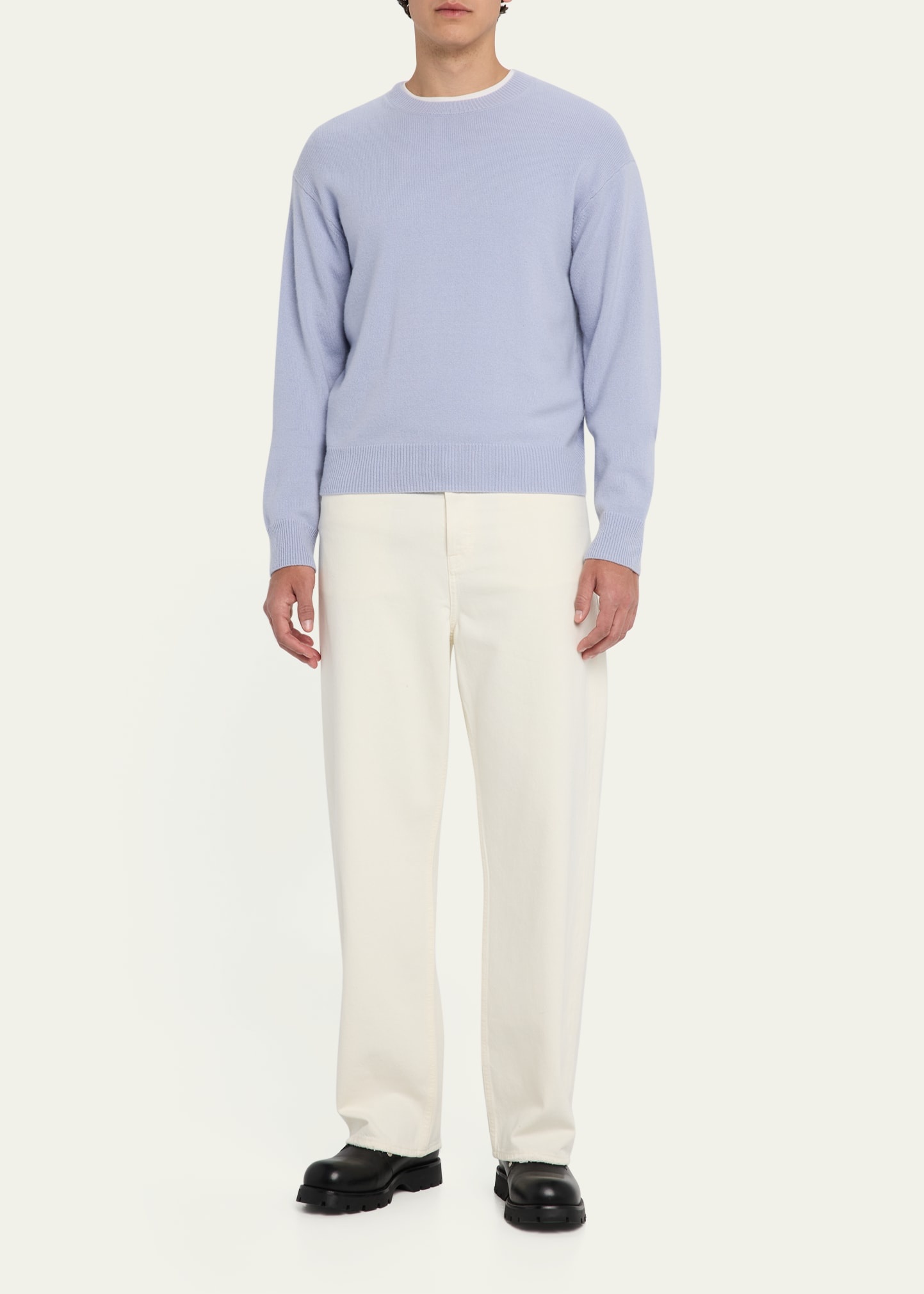 Men's Lightweight Cashmere Pullover - 2