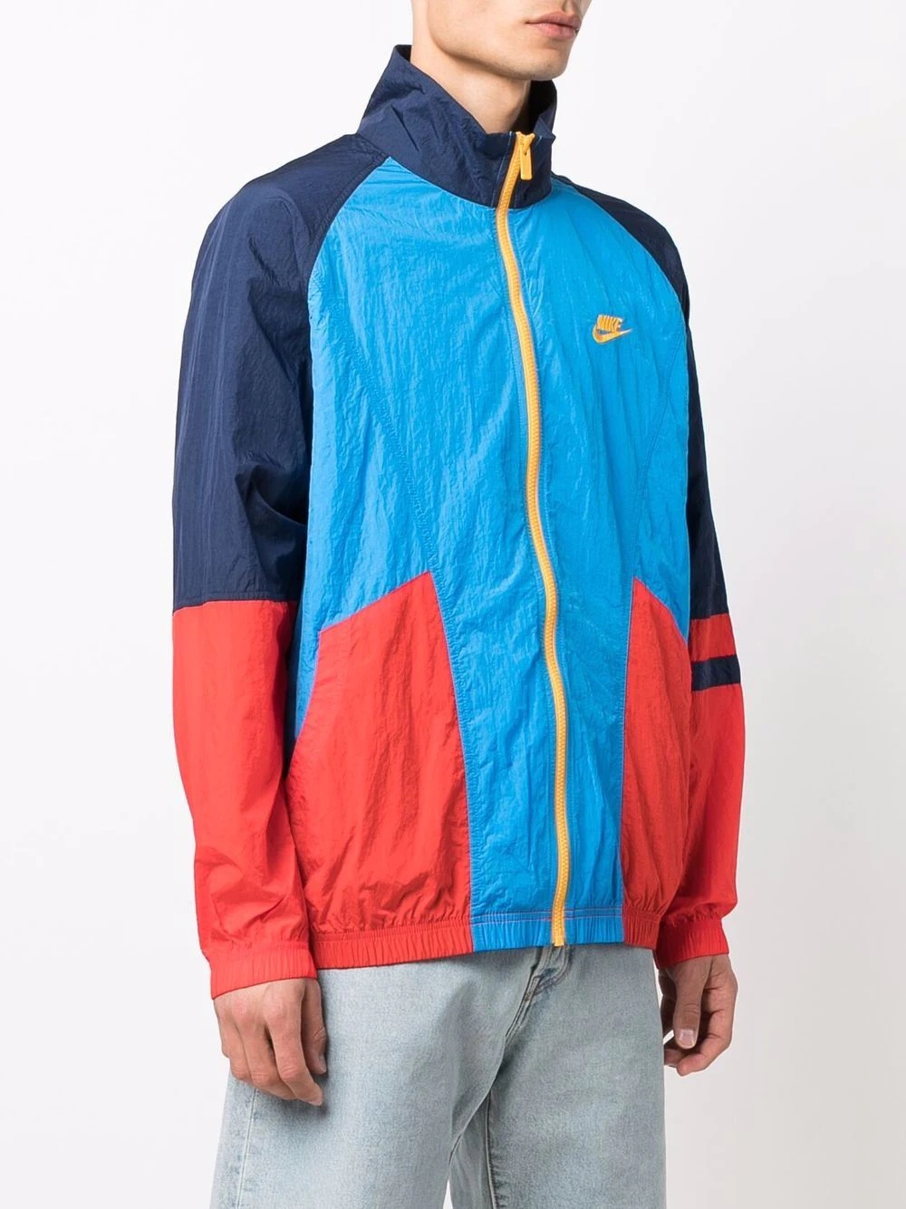 colour-block track jacket - 4