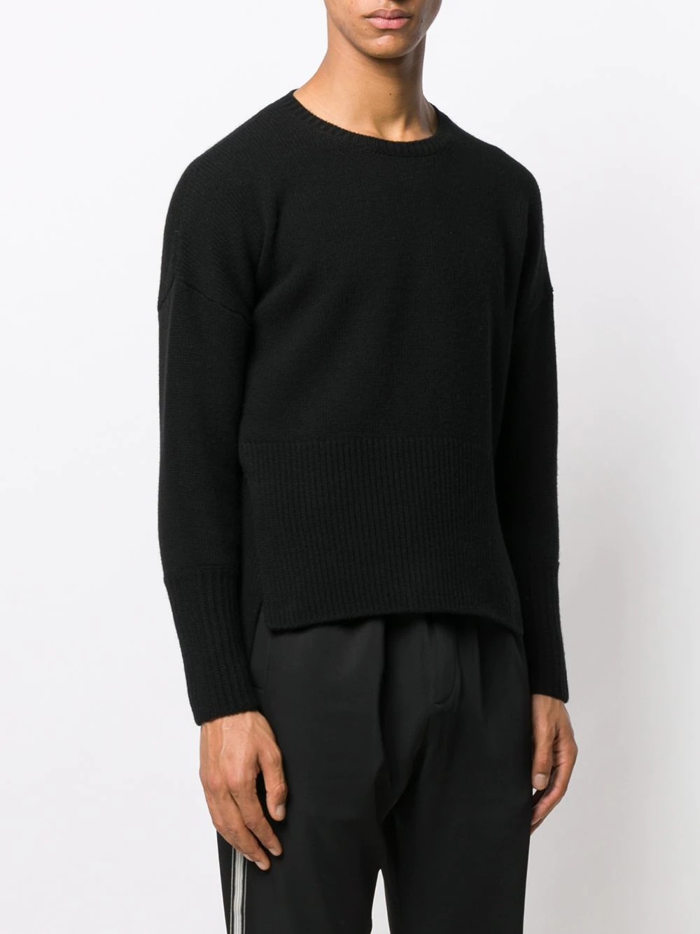 VLTN jacquard knit sweater - 4