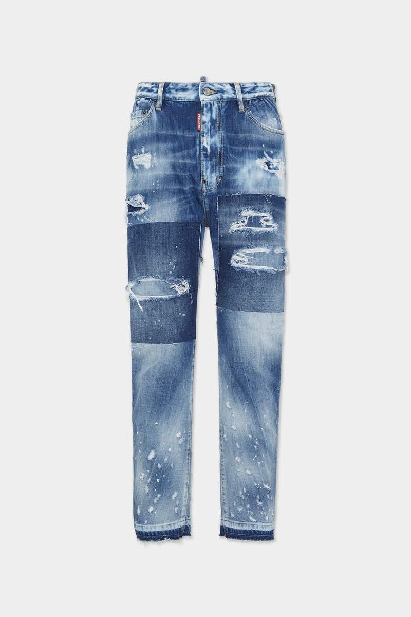 MEDIUM RIPPED WASH LONDON BRO JEANS 1