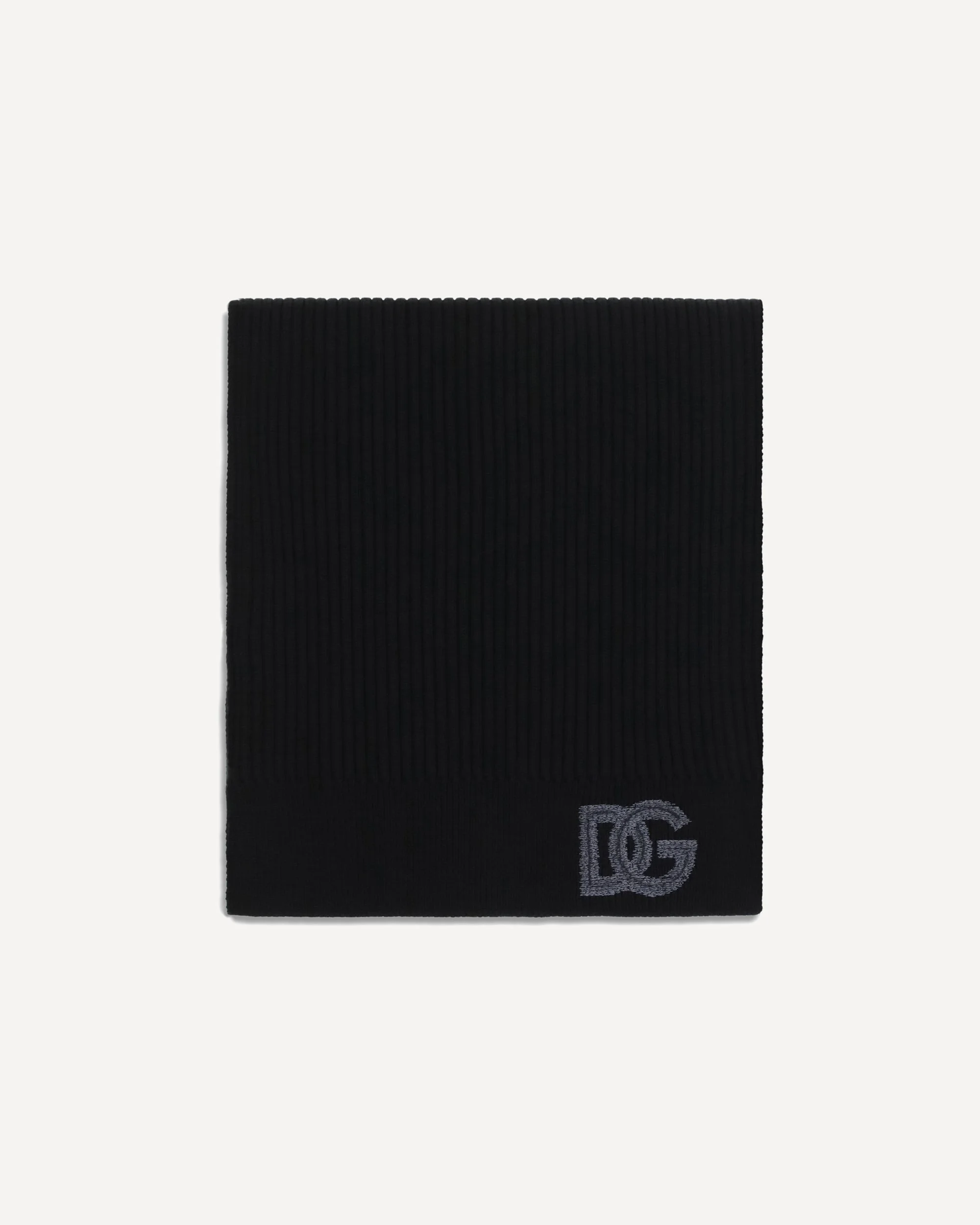 Ribbed virgin wool Scarf - 1