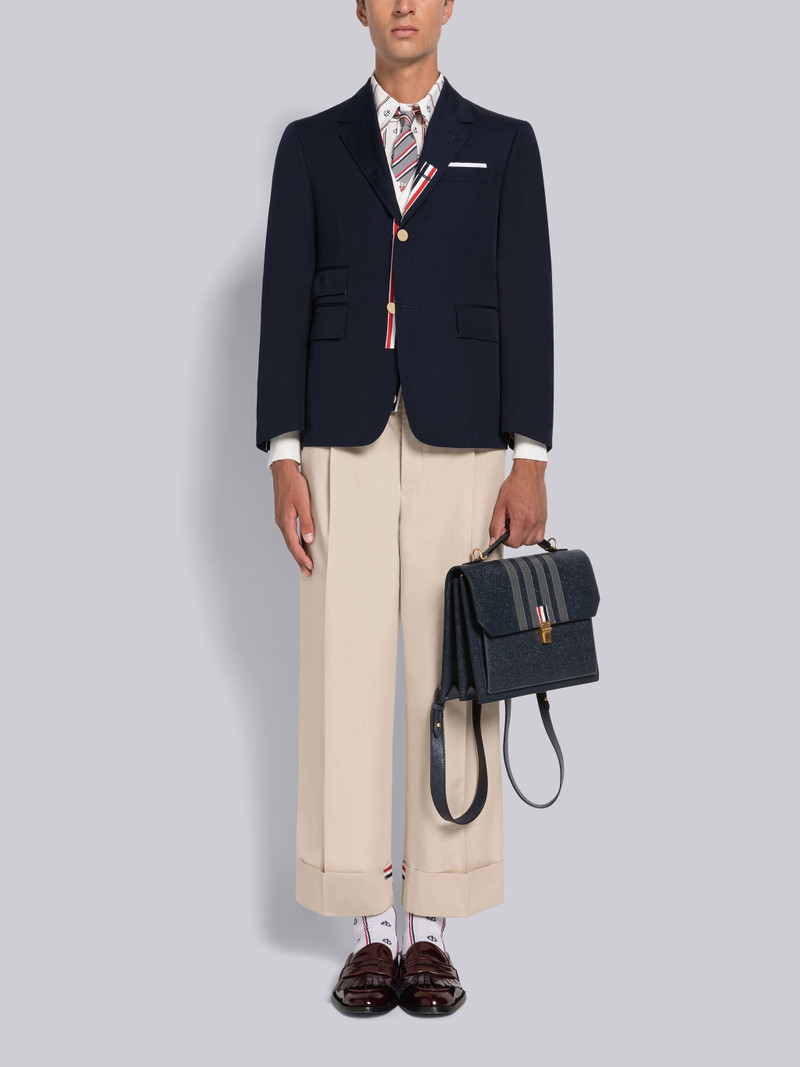 Typewriter Cloth Grosgrain Cuff Trouser 4