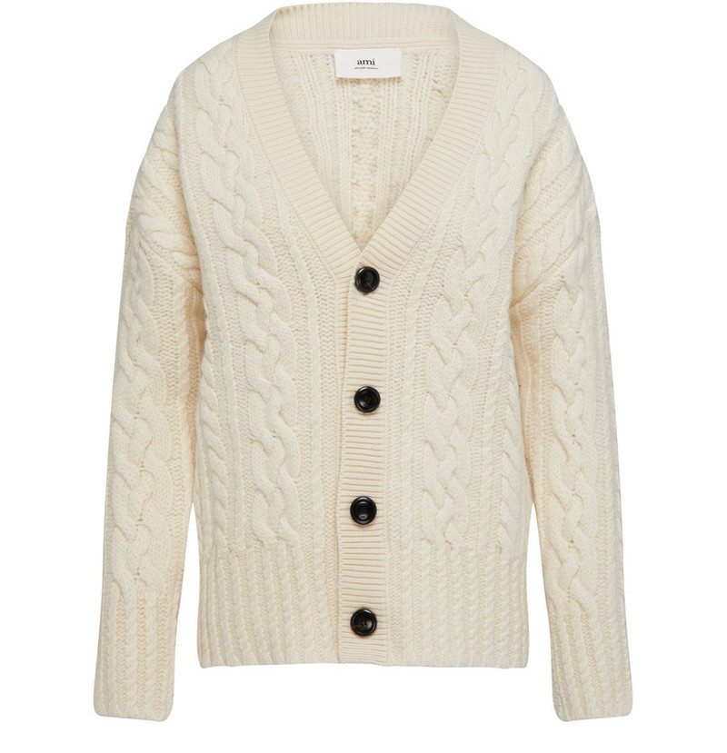 Cable cardigan 1