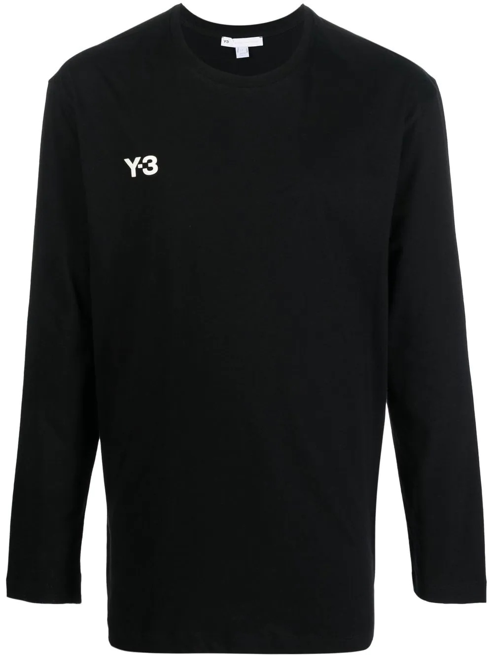 logo-print long-sleeve top - 1