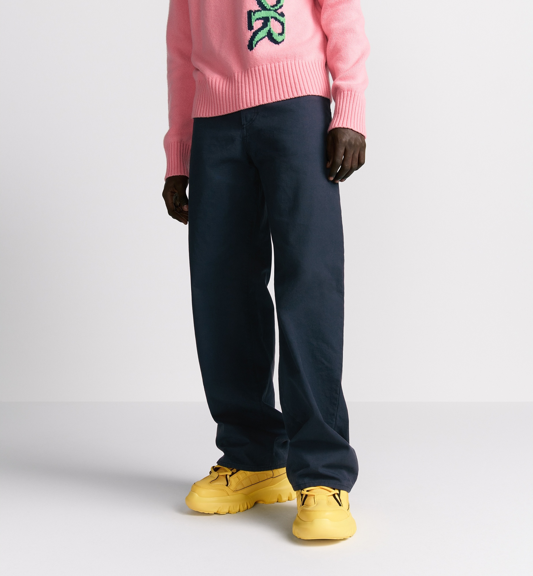 DIOR AND LEWIS HAMILTON Wide-Leg Jeans - 2