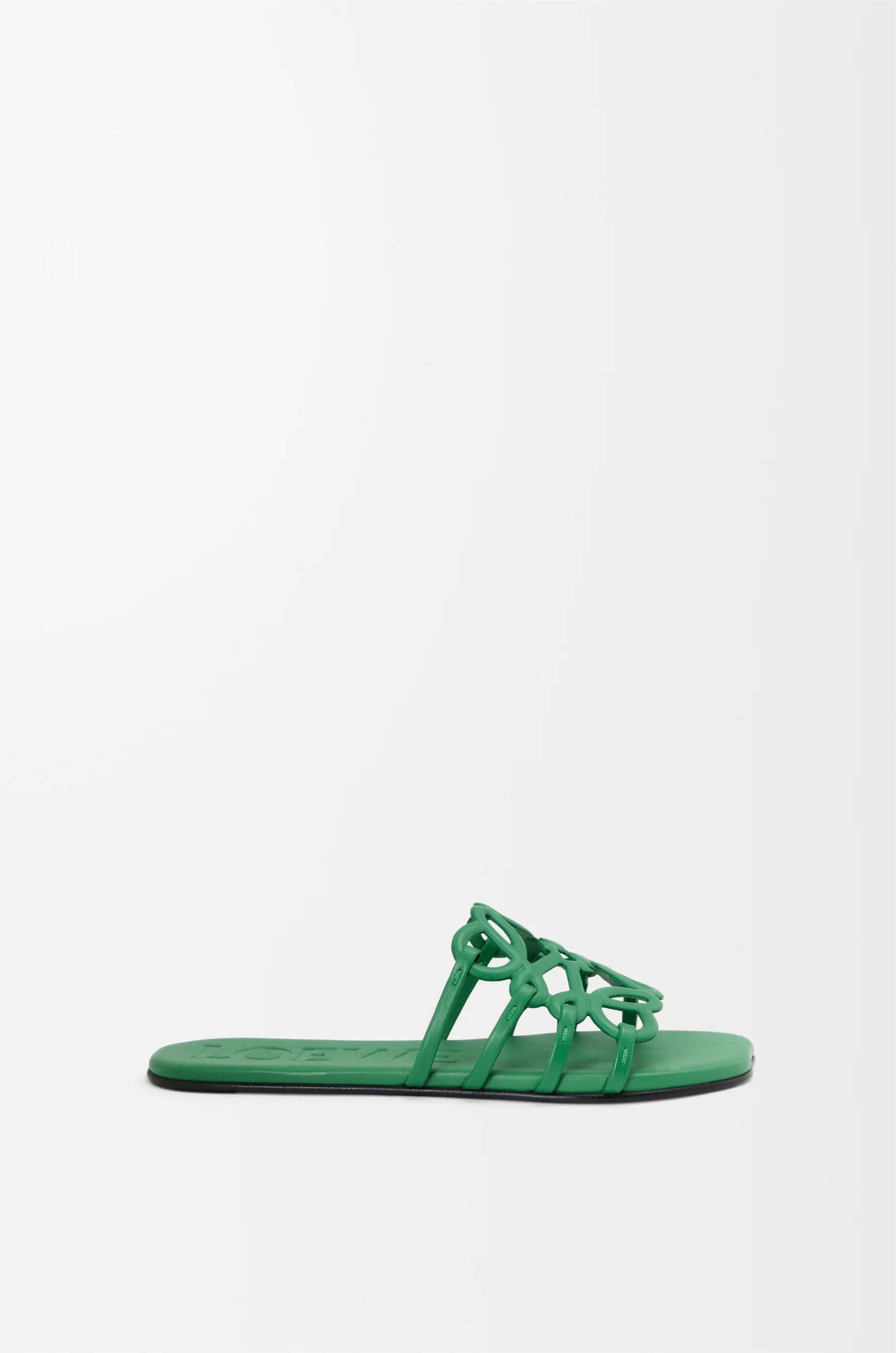 Petal Anagram slide in soft calfskin - 1