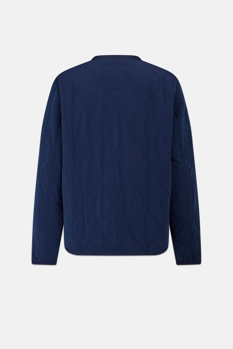 GLOVERALL Women's Marilla Dufflewool Liner Jacket Navy outlook