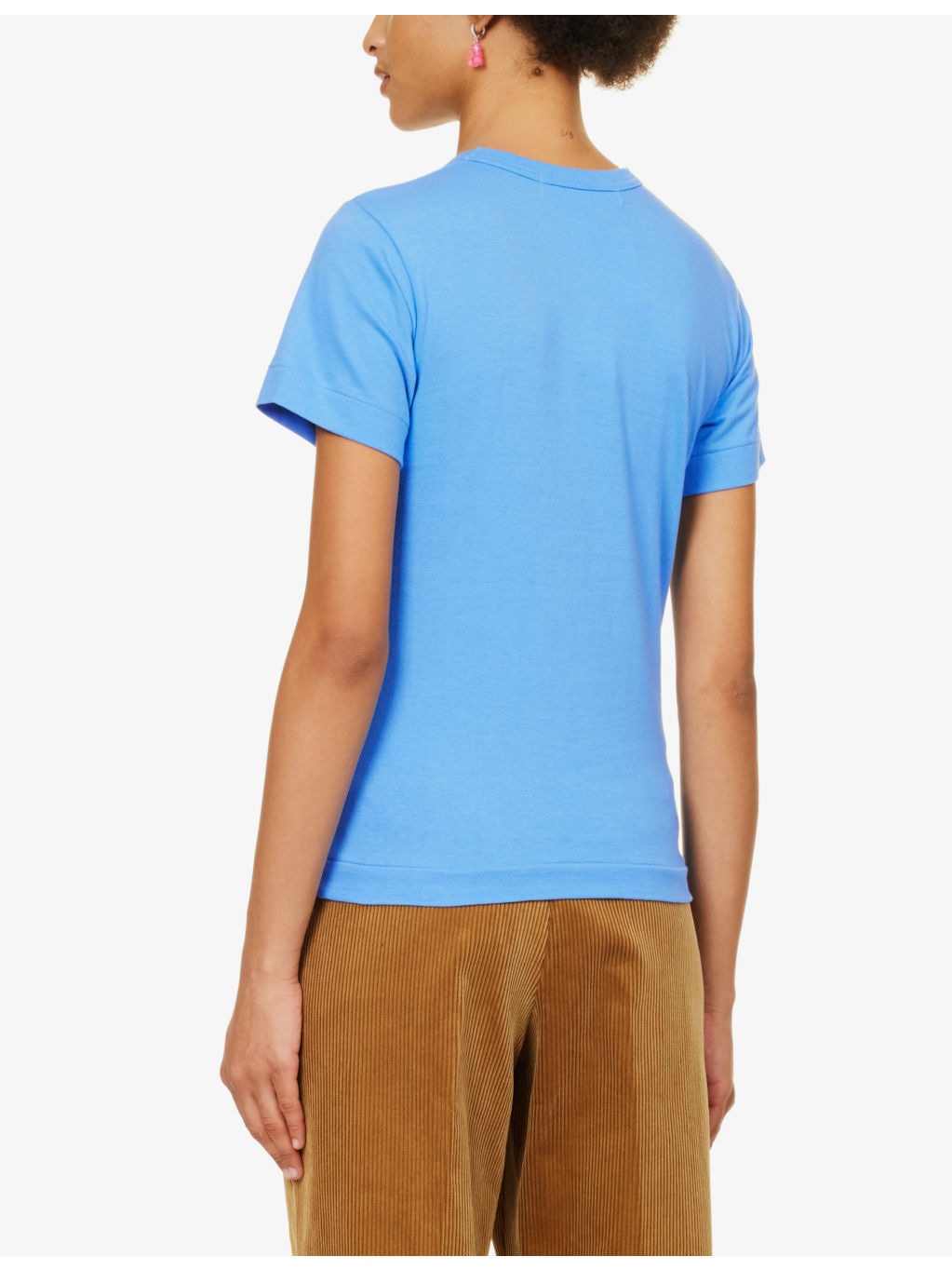 Logo-embroidered cotton-jersey T-shirt - 4