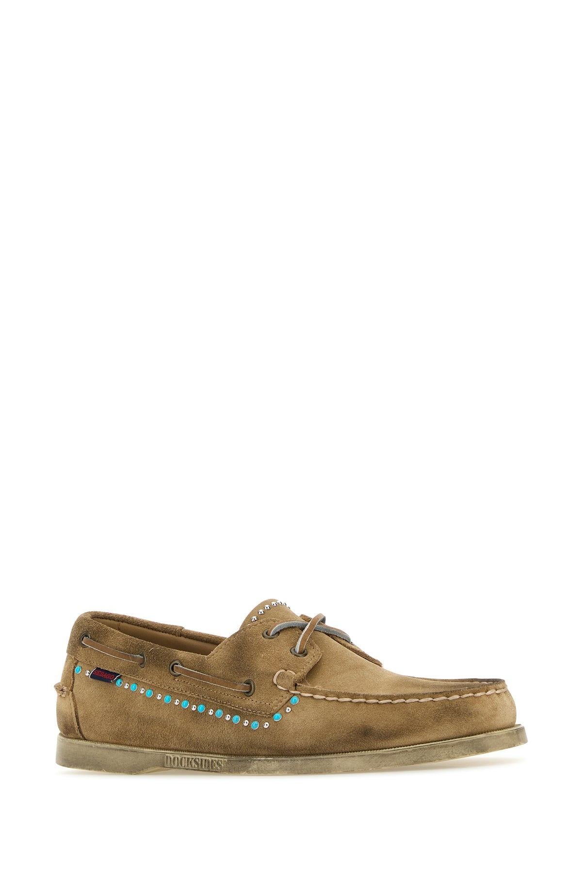 Camel suede Portland Flesh Out loafers - 2