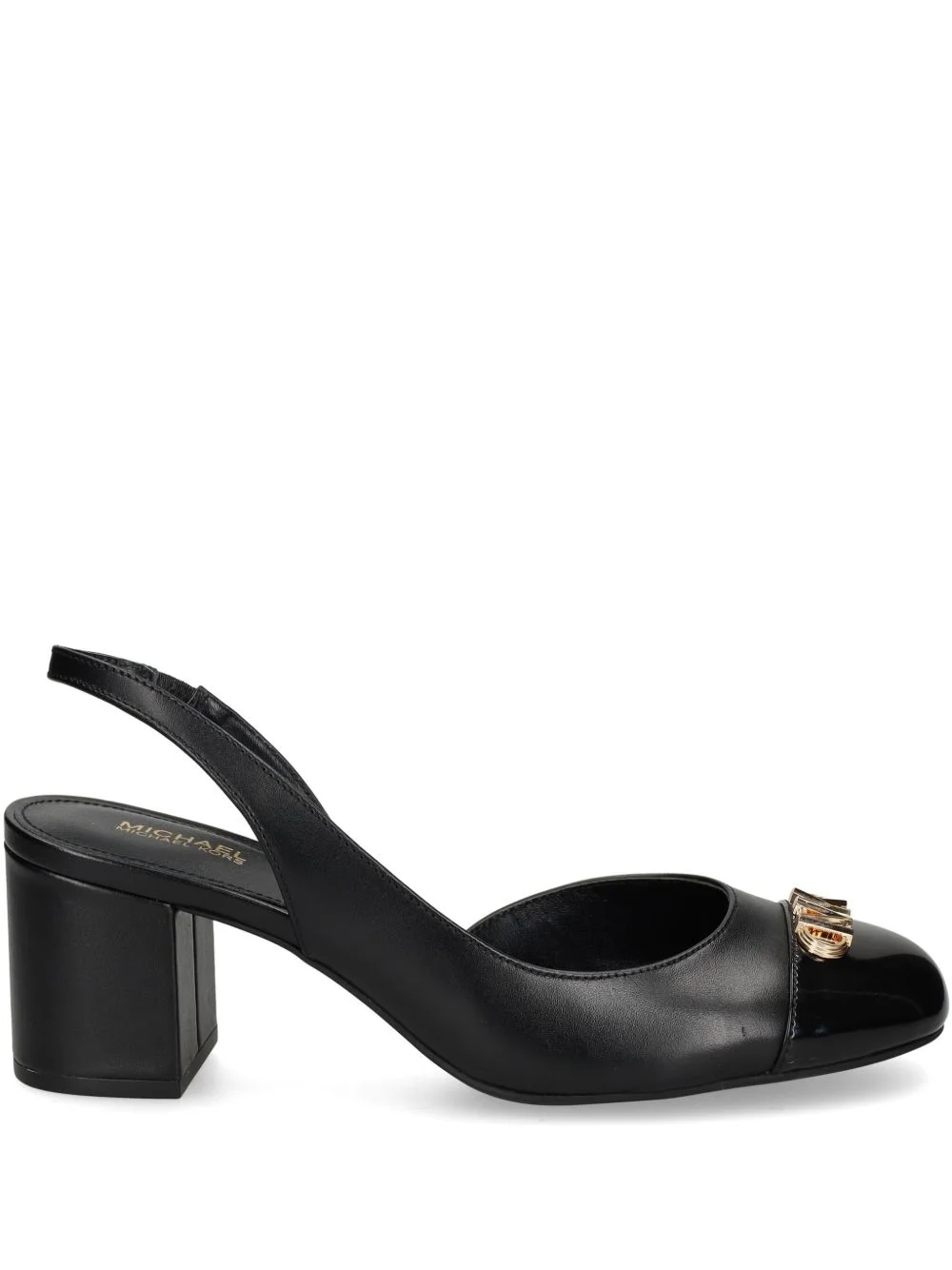 70mm leather pumps - 1