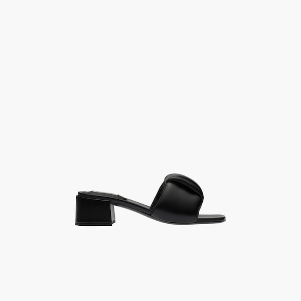 Nappa leather sandals - 6