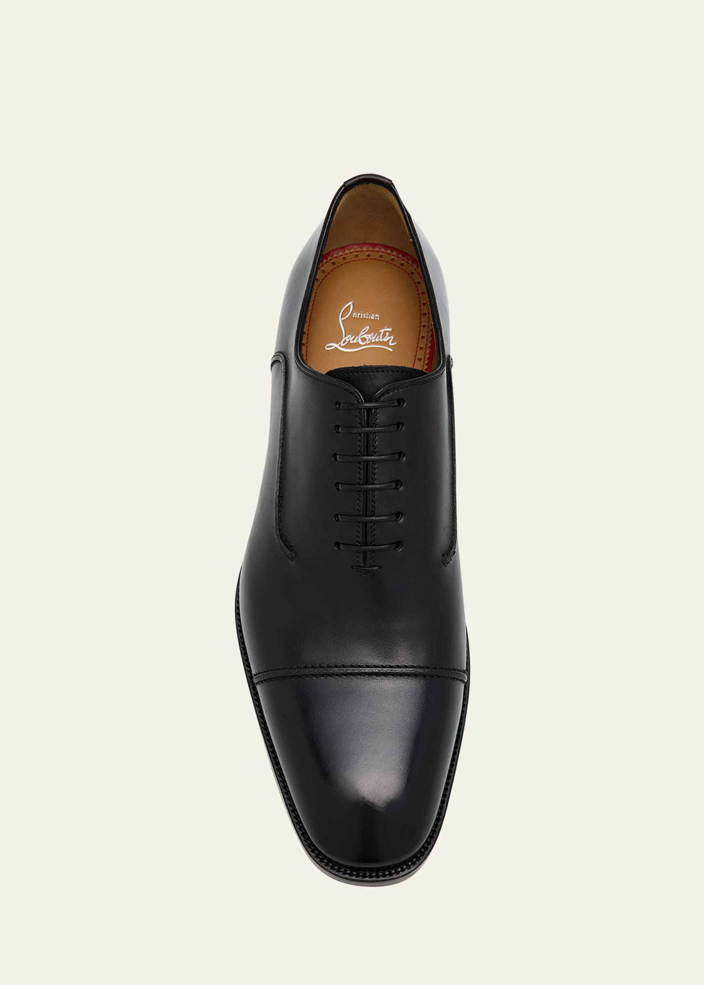 Men's Seriox Cap-Toe Leather Oxfords - 3