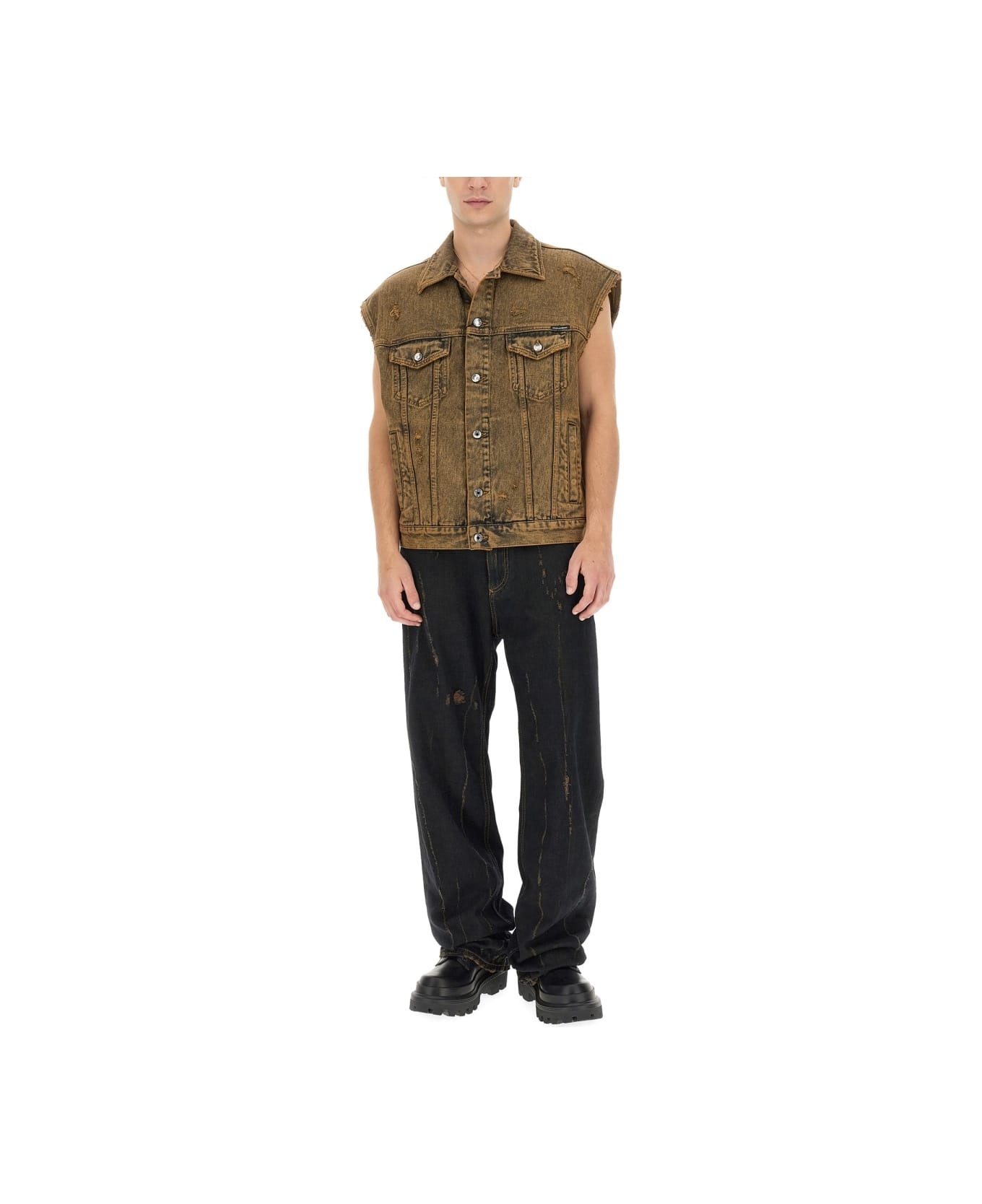 Denim Vest - 2
