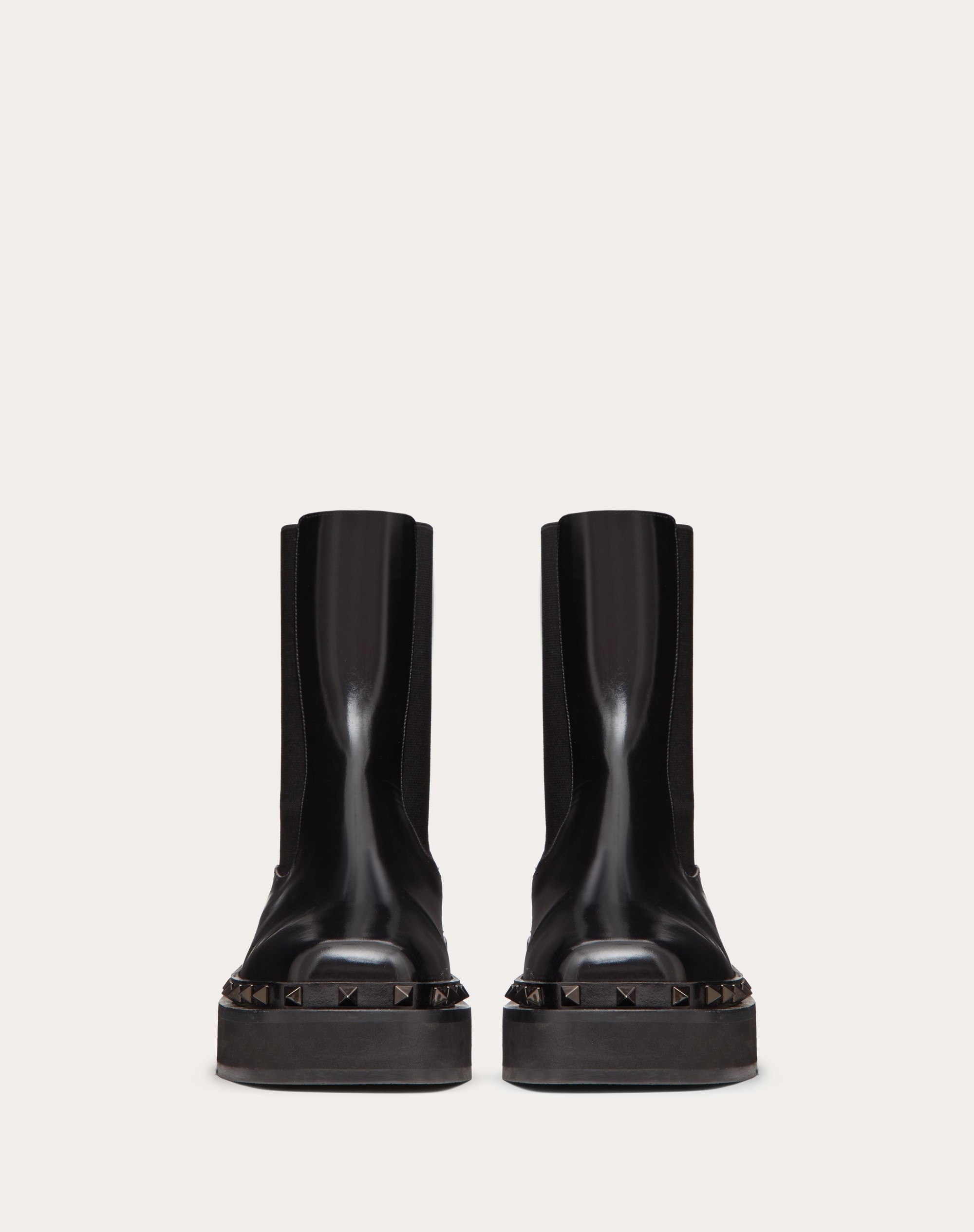 M-WAY ROCKSTUD BEATLE IN CALFSKIN WITH TONE-ON-TONE STUDS 50 MM - 4
