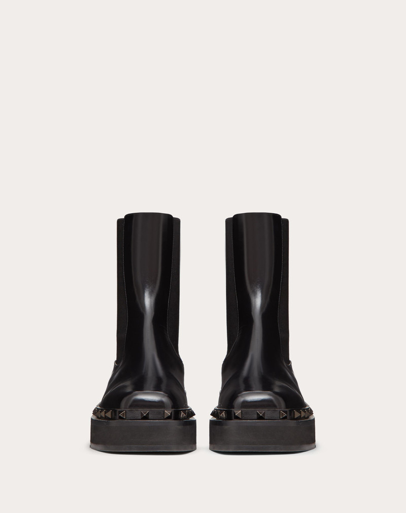 M-WAY ROCKSTUD BEATLE IN CALFSKIN WITH TONE-ON-TONE STUDS 50 MM 4