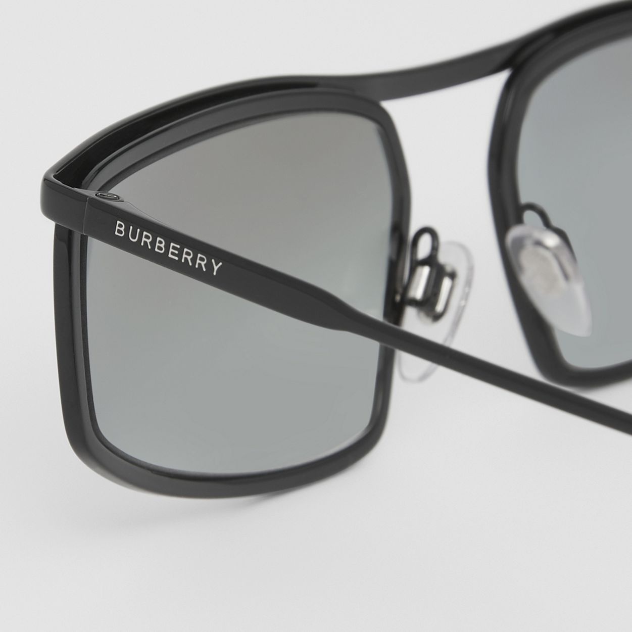Logo Detail Rectangular Frame Sunglasses - 2