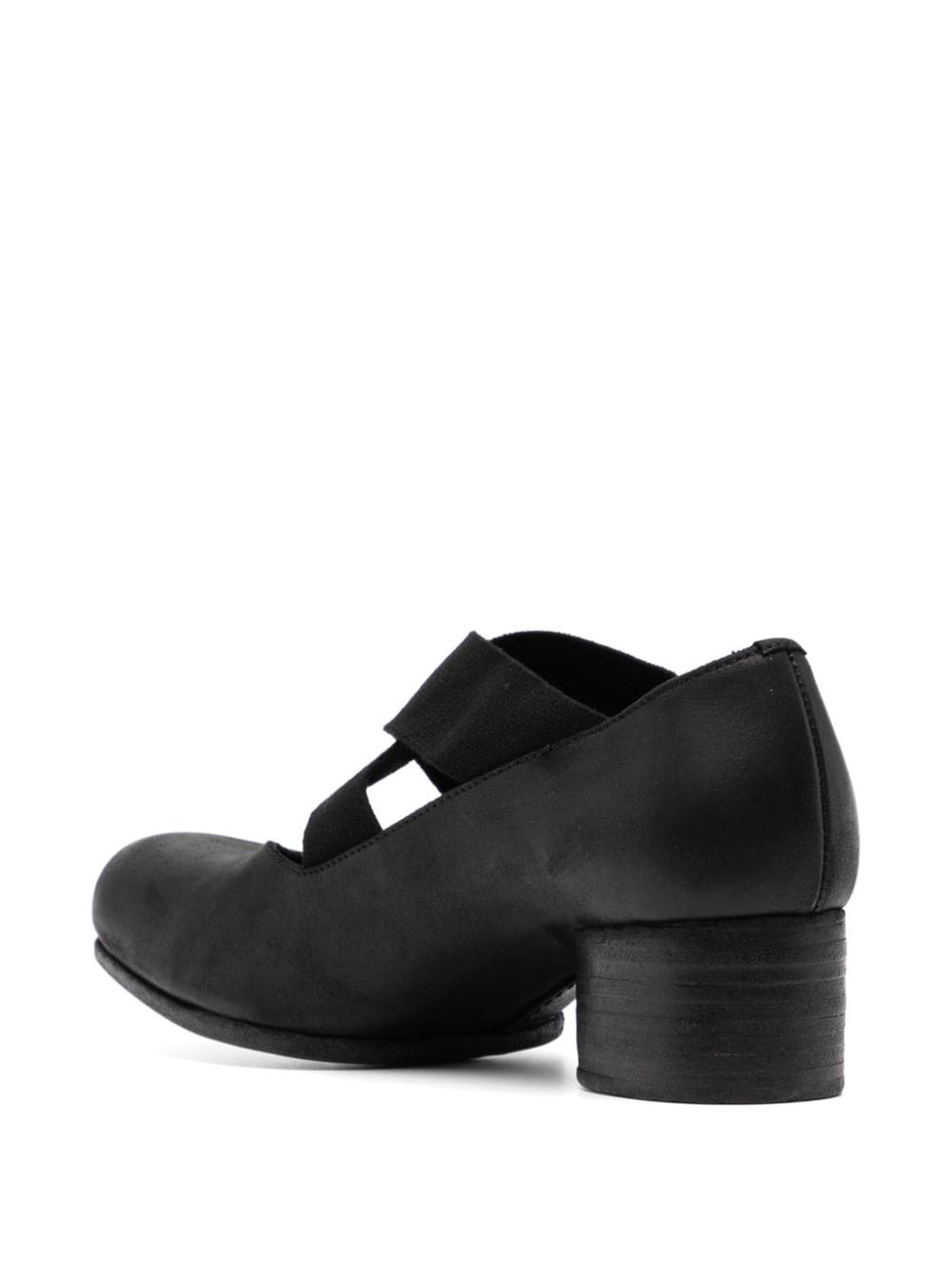 leather ballerina shoes - 3