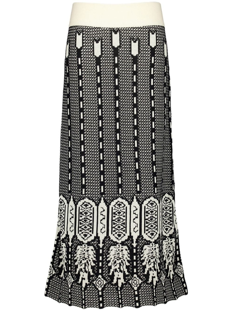 Energy Matrix midi skirt 1