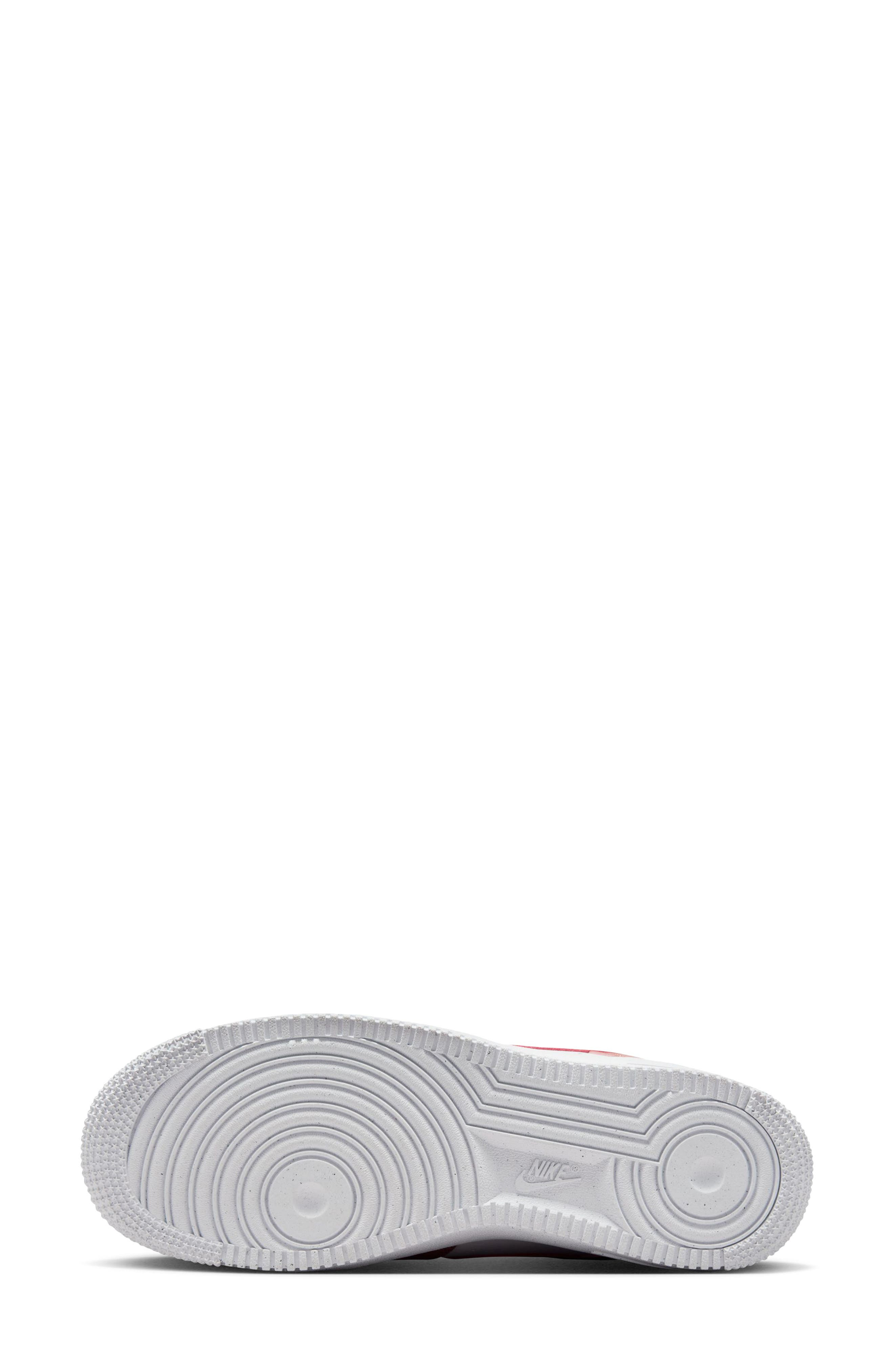 Nike Air Force 1 '07 SE Sneaker in White/Pink/Metallic Silver at Nordstrom - 4