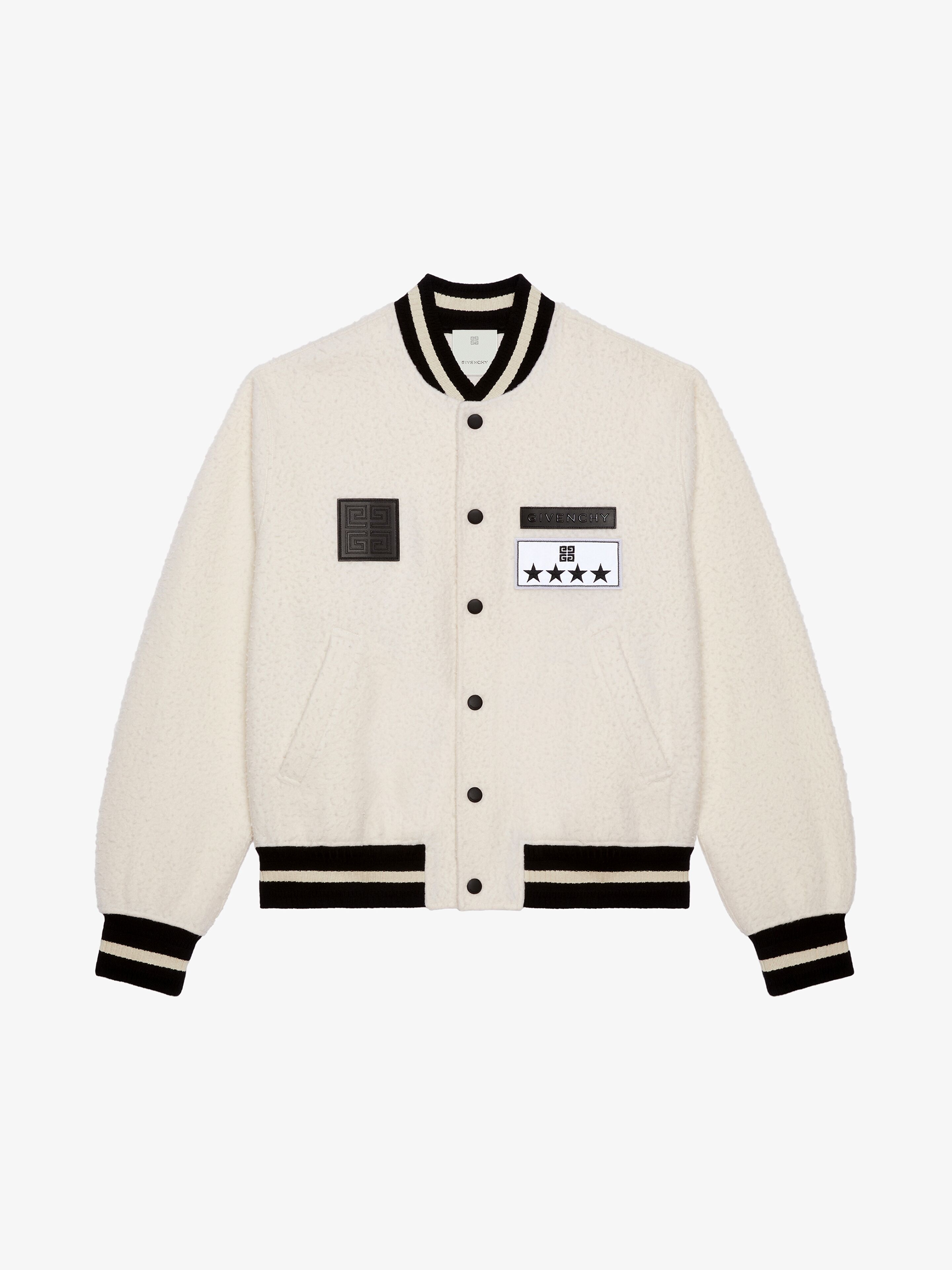VARSITY JACKET IN WOOL - 1