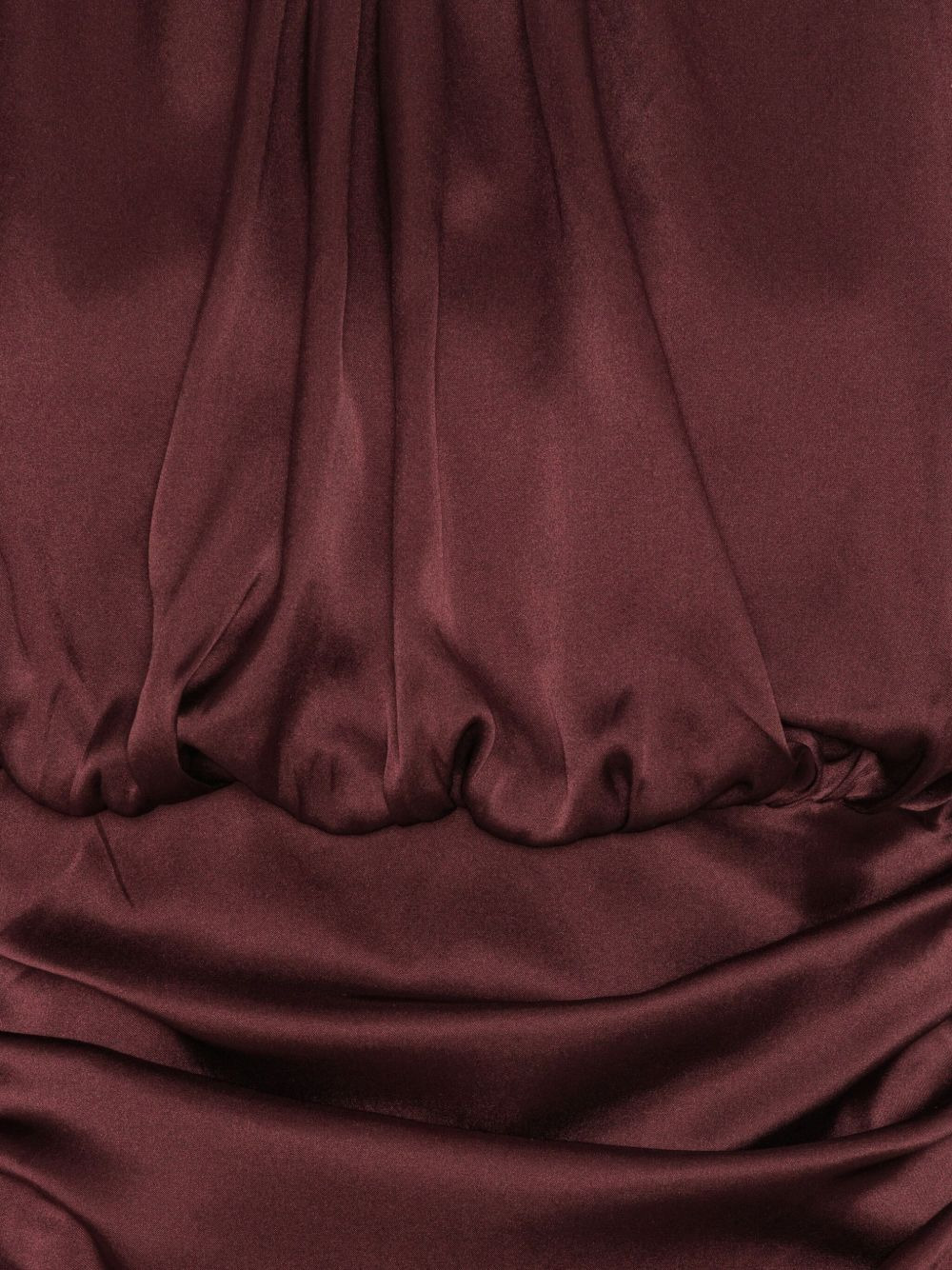 ruched mock-neck top - 5