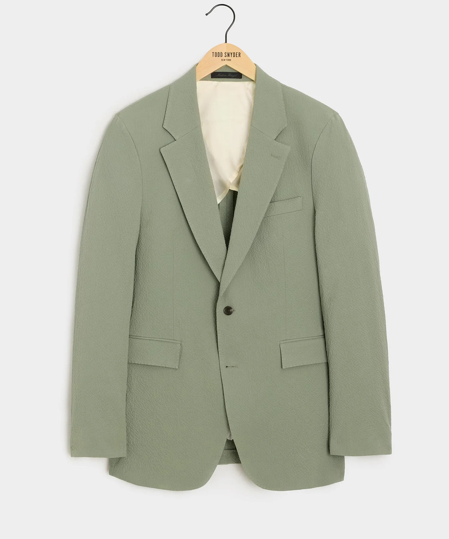 Italian Seersucker Sutton Jacket - 1