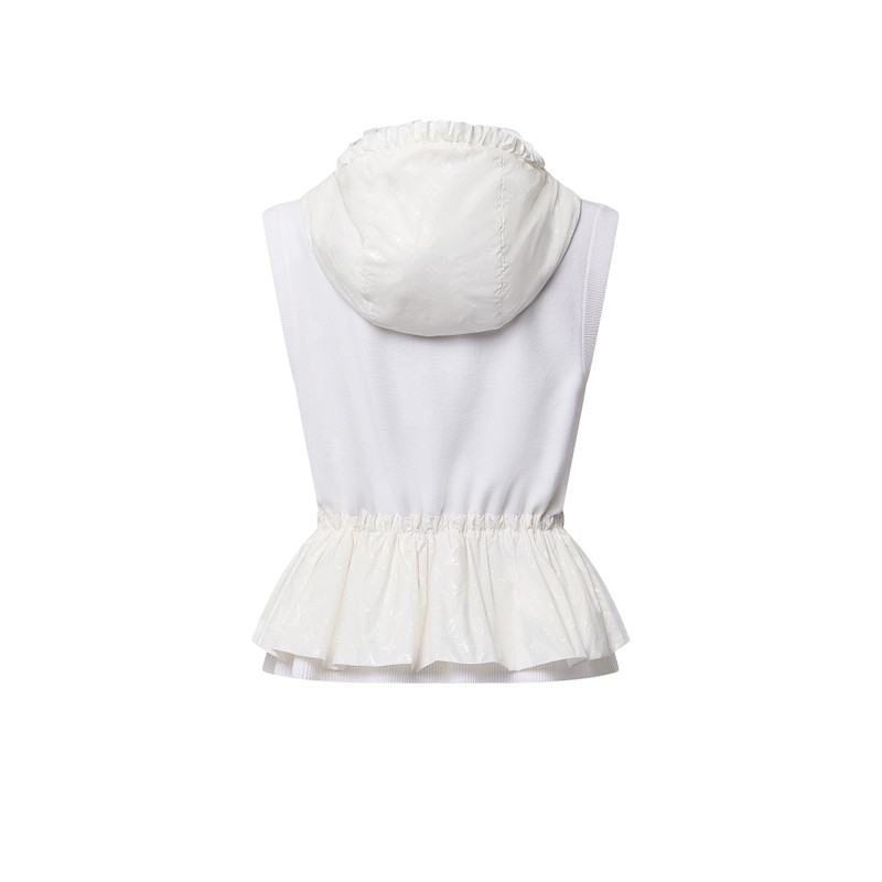 Louis Vuitton Monogram Accent Peplum Gilet outlook