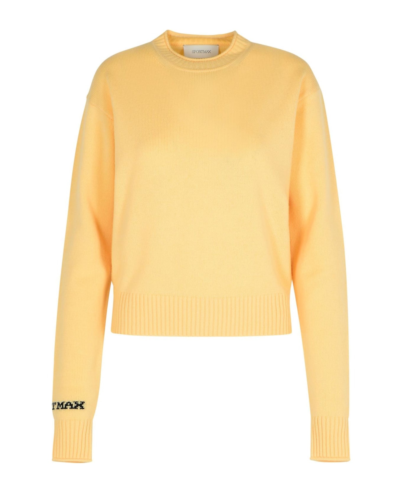 'agadir1234' Ivory Wool Blend Sweater - 1