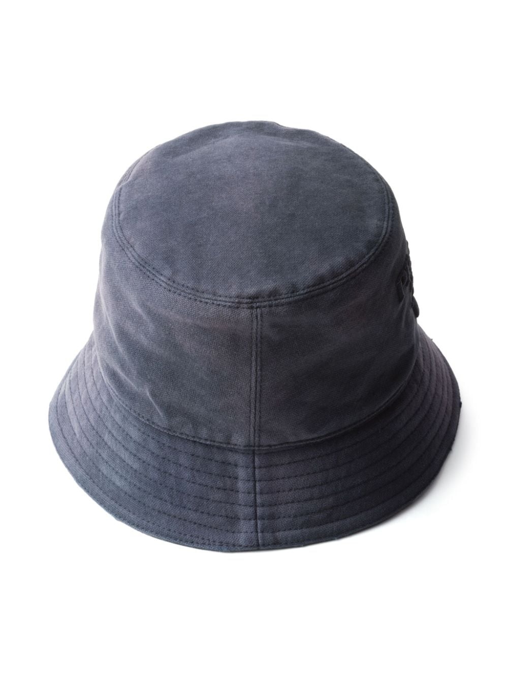 logo embroidered bucket hat - 2