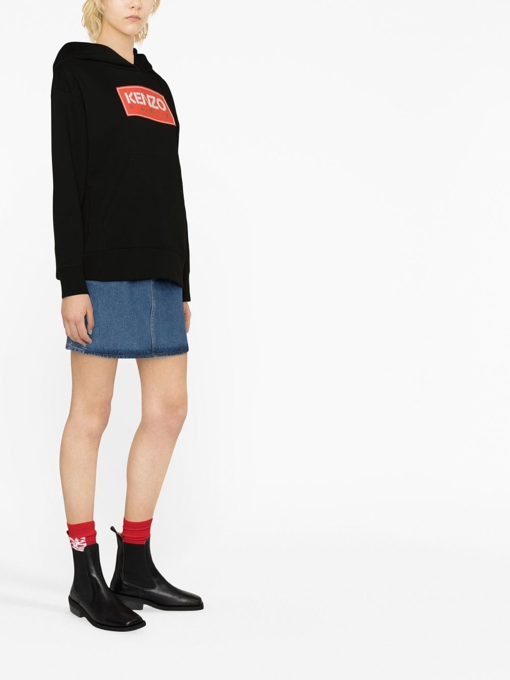 Kenzo paris oversized cotton hoodie - 3