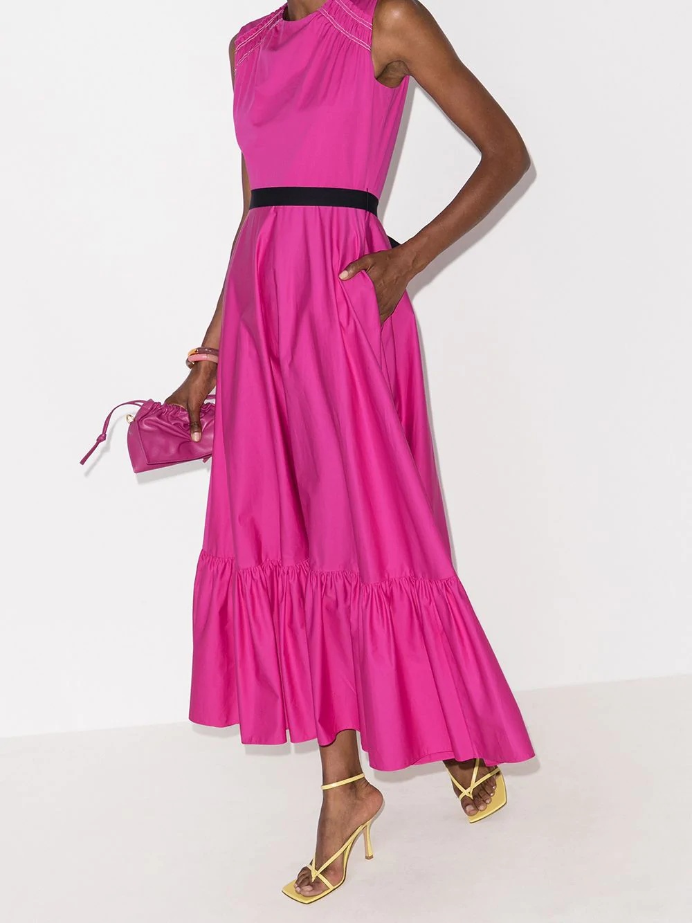 Blaise pleated maxi dress - 2