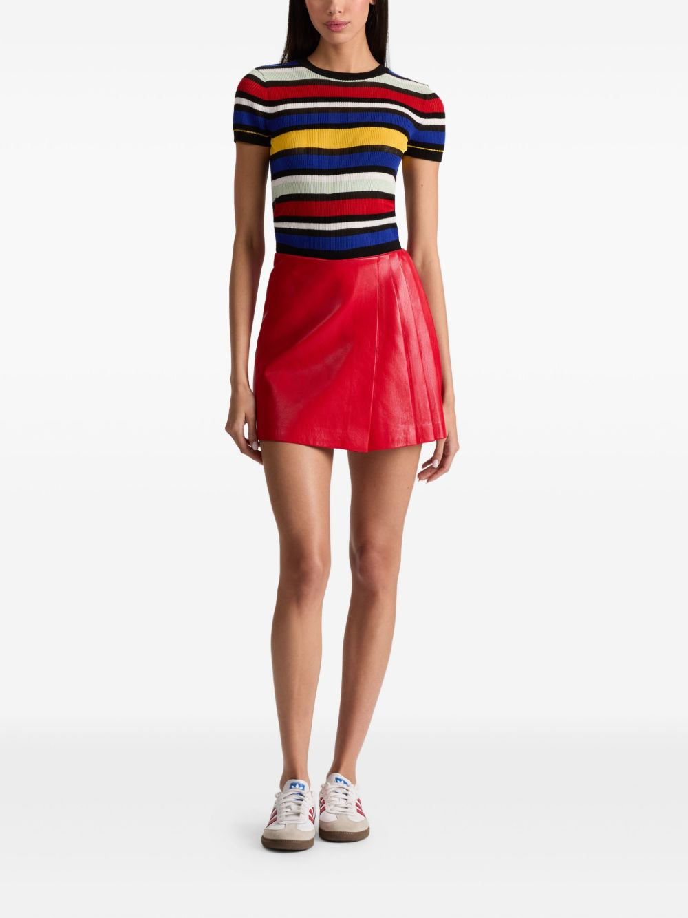 A-line mini skirt - 2