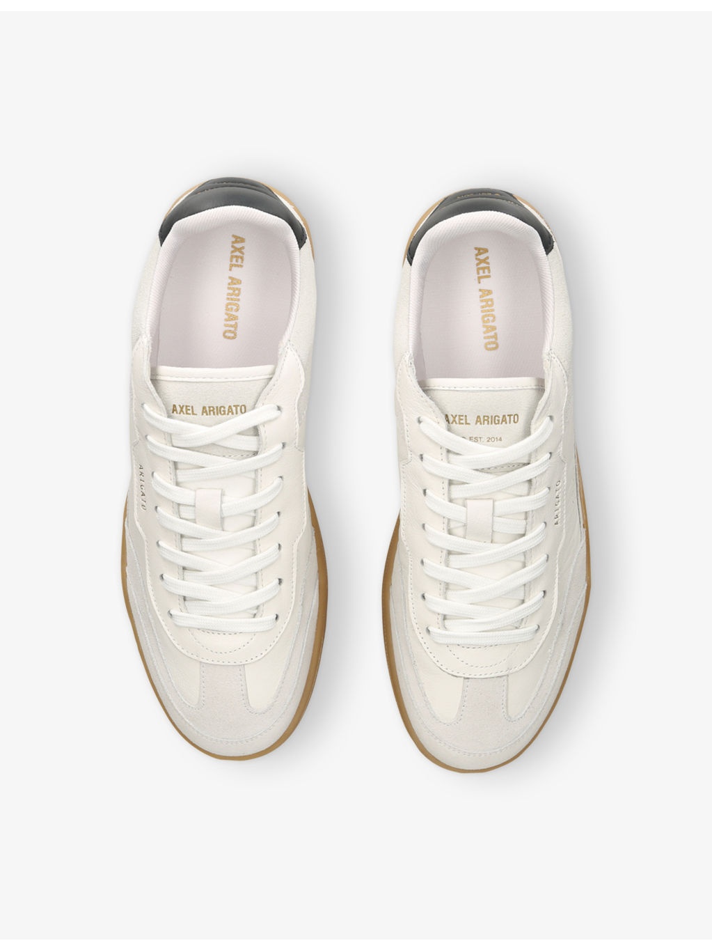 Dice T-Toe Leather and Suede Low-Top Trainers - 2