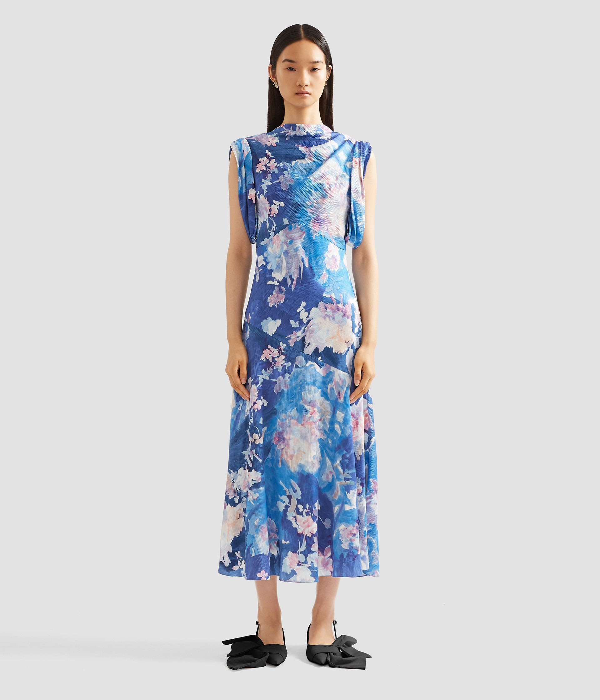 SLEEVELESS MIDI DRESS - 4