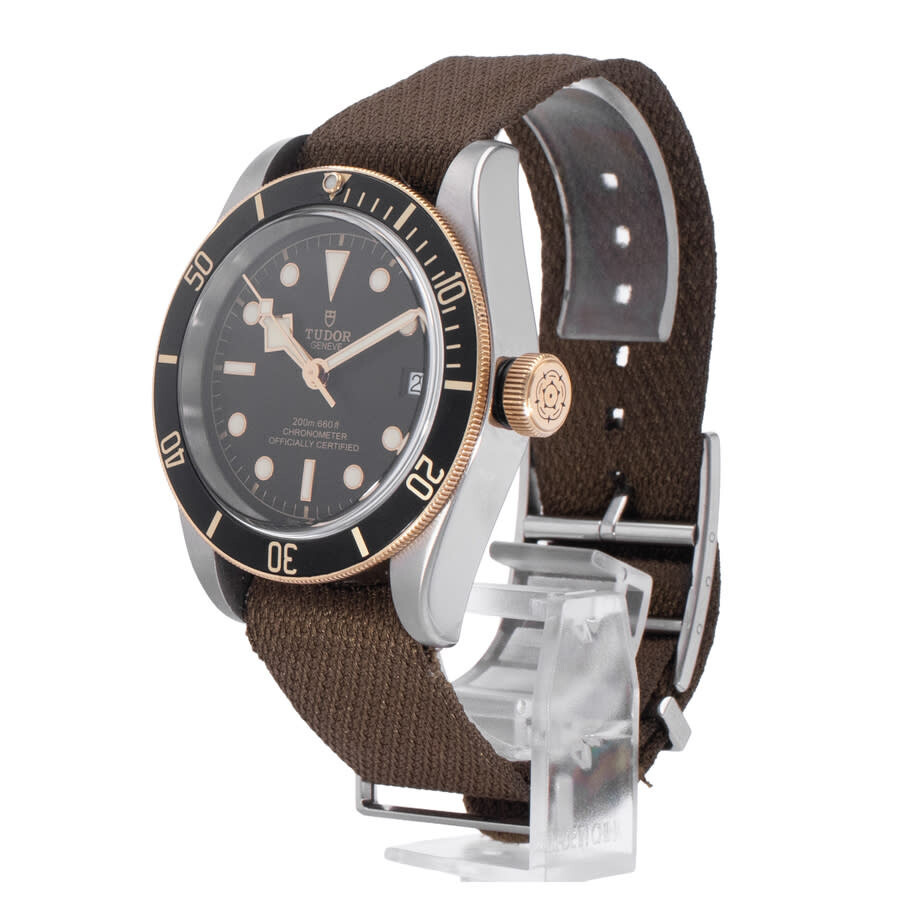Pre-owned Tudor Black Bay Automatic Chronometer Black Dial Men's Watch 79733 - 4